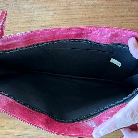 Vintage Genuine Leather Animal Long Strap Made in India Purse - Picture 7 of 13